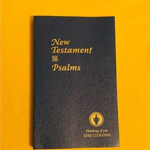 Gideons New Testament & Psalms Book